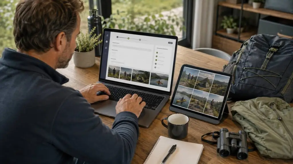 Registreren bij Aavontuur en een inhoudelijke bijdrage over outdoor voorbereiden